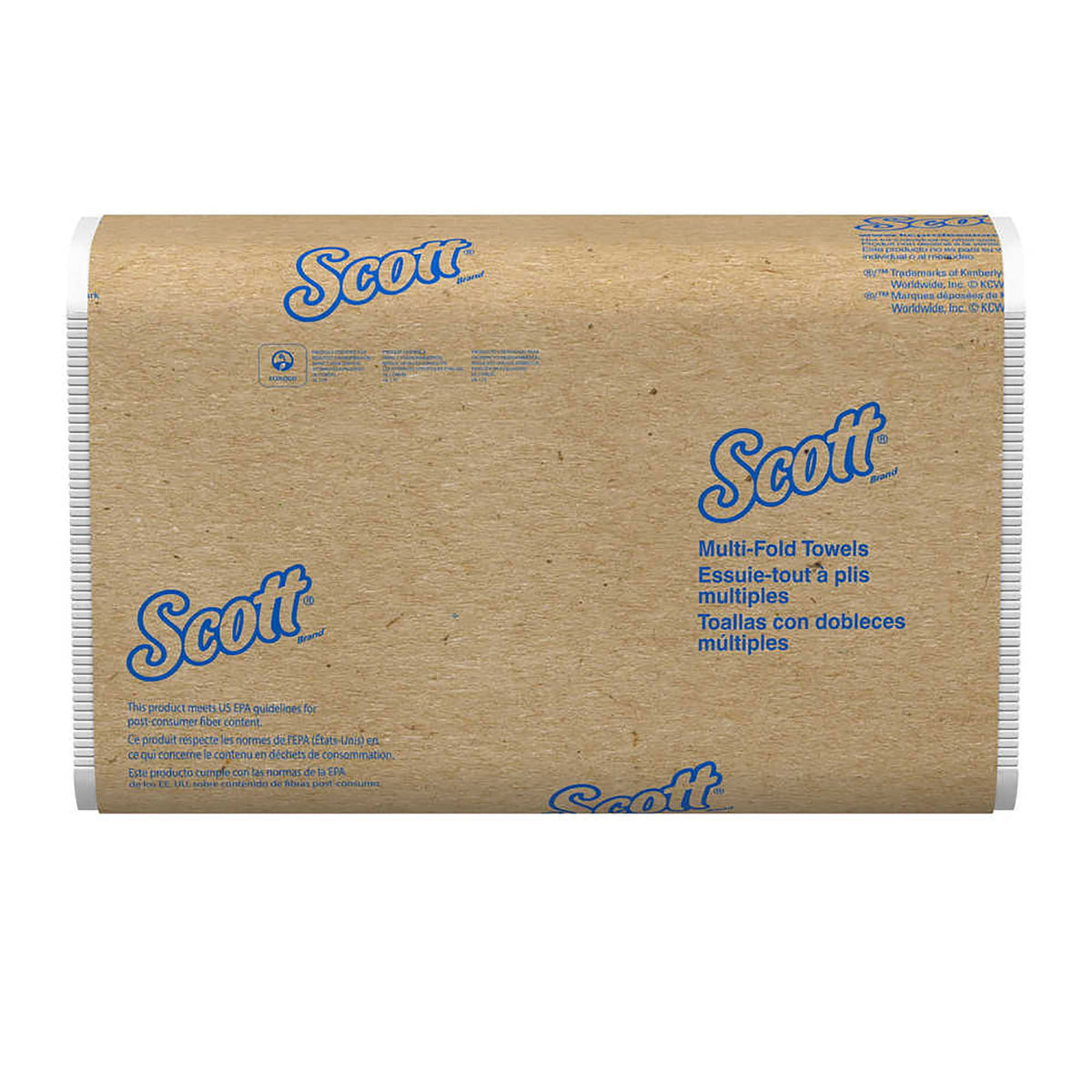 Scott® Essential One-Ply Multi-Fold Paper Towel, 8 x 9-2/5 Inch