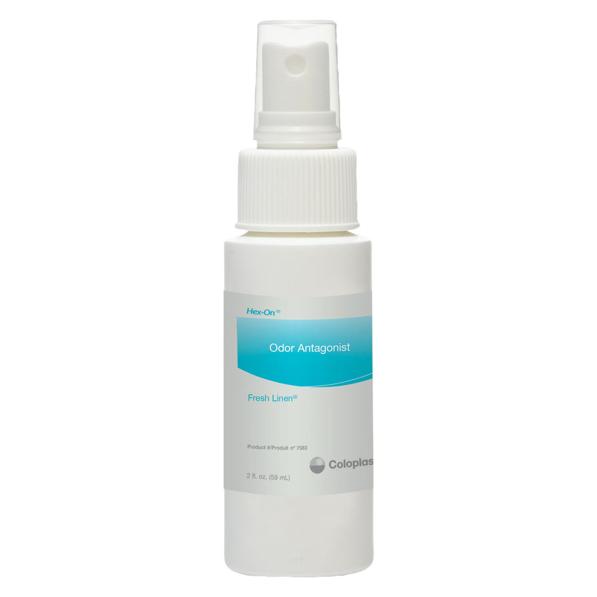 Hex-On® Liquid Deodorizer Concentrate, Fresh Linen Scent, 2-ounce bottle, CS/12