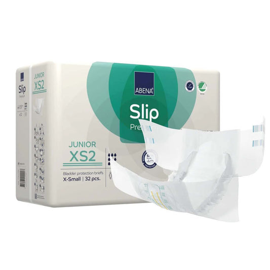Abena® Slip Premium Junior XS2 Incontinence Brief, Extra Small, PK/32