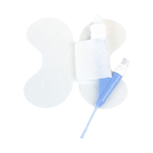 HOLDER, CATH 2 1/2" W/BUTTERFLY BASE (50/BX)