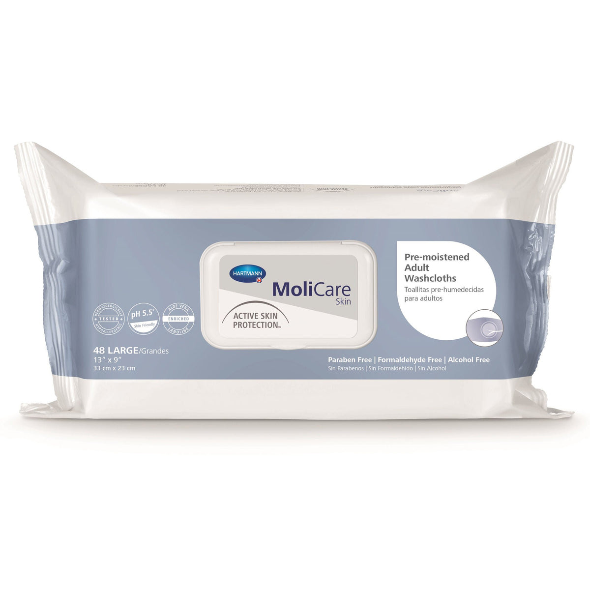 MoliCare® Scented Skin Personal Cleansing Wipe, Soft Pack, CS/576