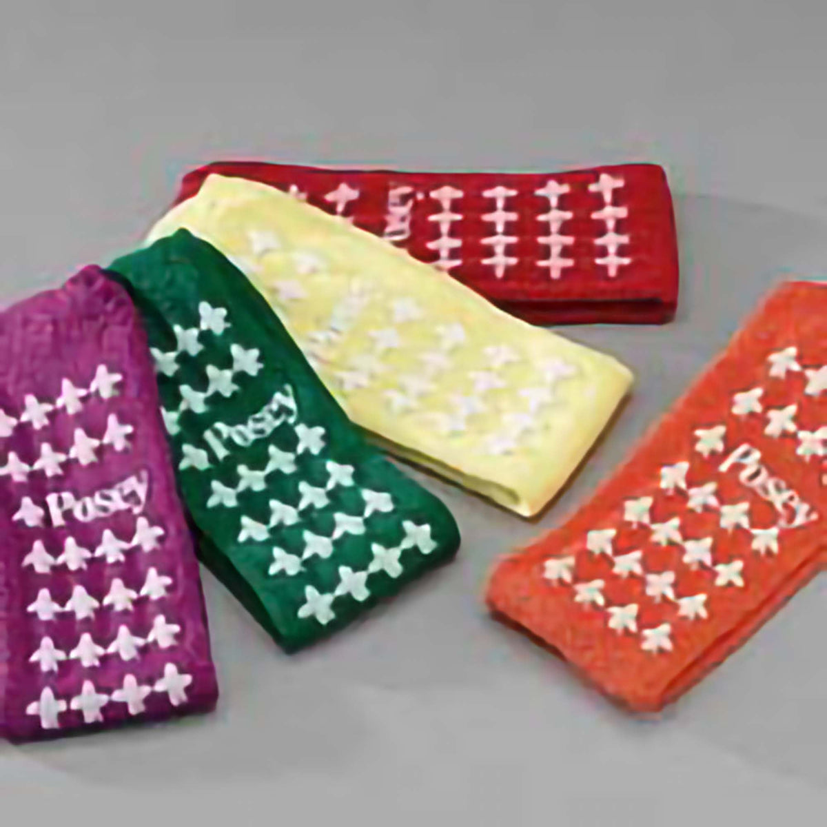 Posey® Fall Management Slipper Socks, Green, Large, PR/1