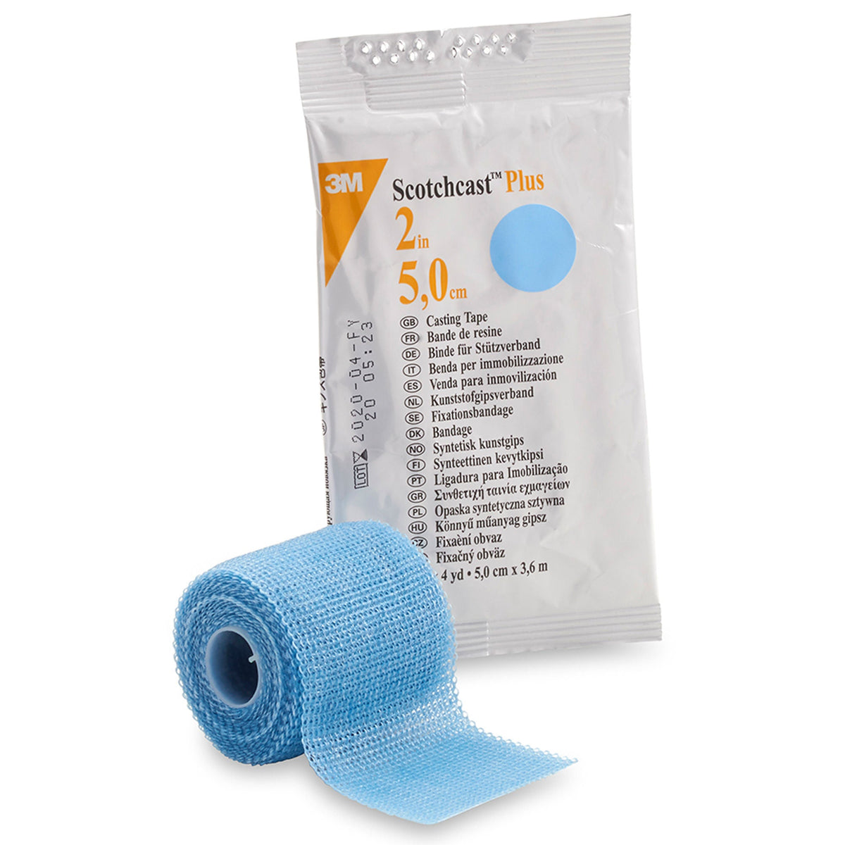 3M™ Scotchcast™ Plus Light Blue Cast Tape, 2 Inch x 4 Yard, EA/1