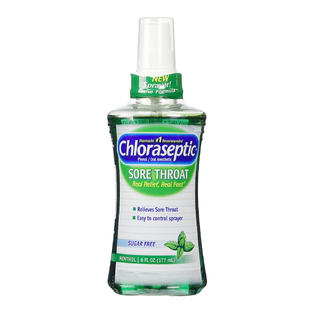 Chloraseptic® Phenol Sore Throat Relief, 6-ounce Spray Bottle, EA/1