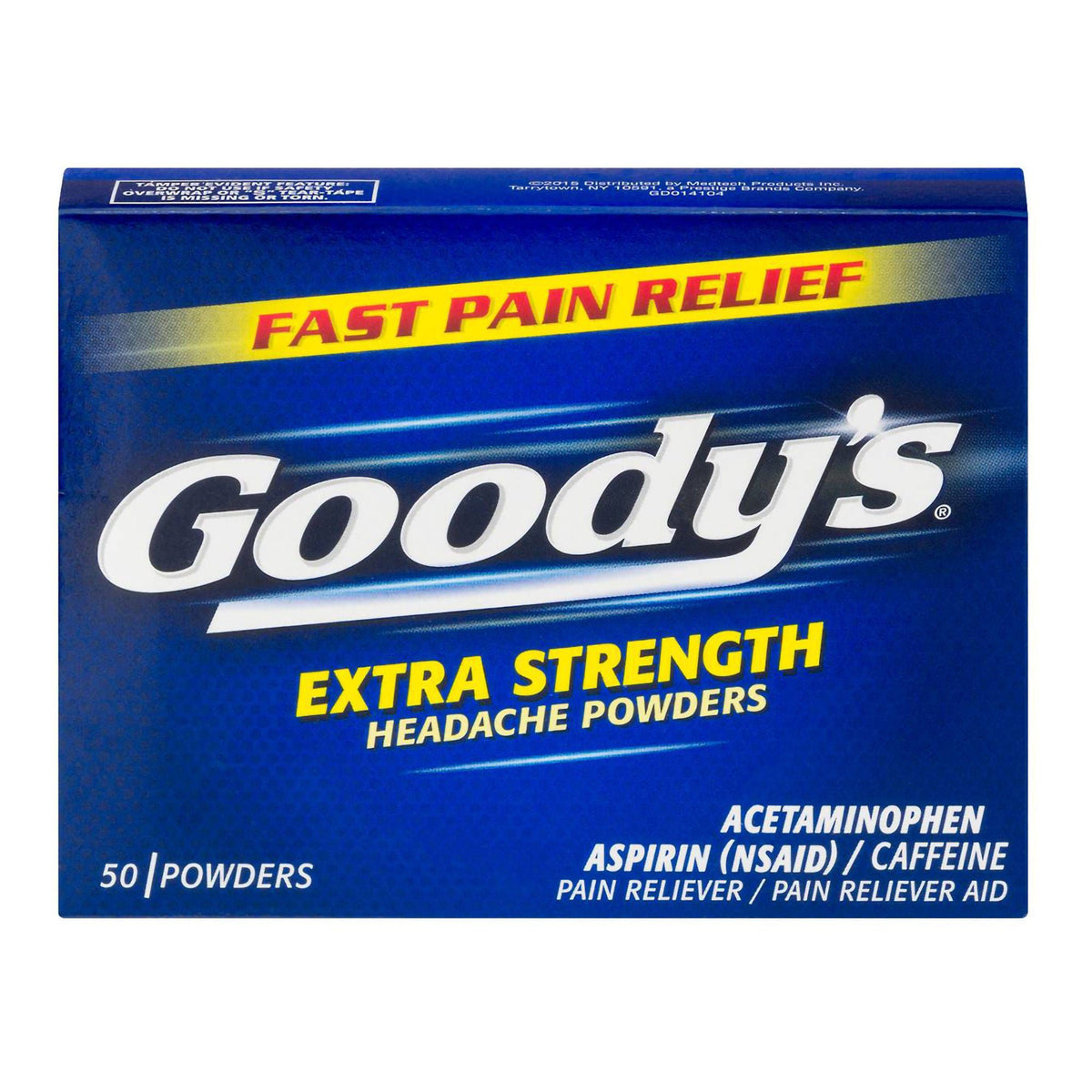 Goody's® Extra Strength Acetaminophen / Aspirin / Caffeine Pain Relief, BX/1