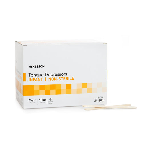 McKesson Tongue Depressor for Infant Use, Nonsterile, CS/10000