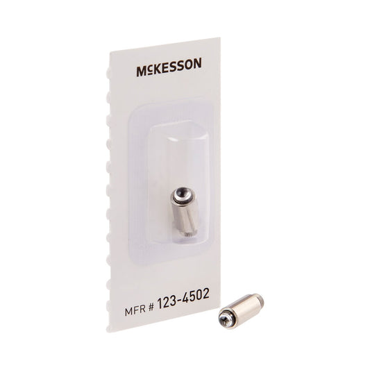 McKesson Halogen Lamp, Replacement Bulb for use w/ Otoscope / Illuminator, BX/6