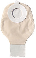 9" Mid-Size Drn 2Pc Pch, Use w/Mcskn Barrier,Clear