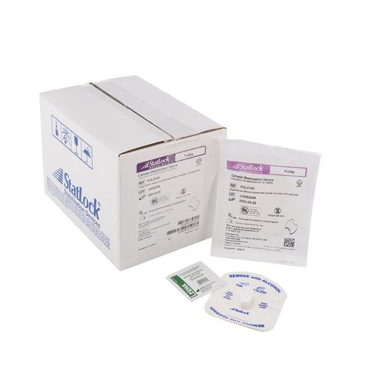 CATH SECURE, STATLOCK FOLEY SWIVEL SIL PET (25/BX) BARD