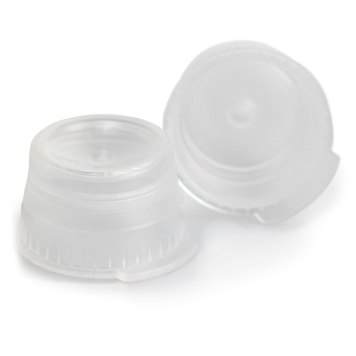 McKesson Tube Closure, Snap Cap, Colorless Polyethylene for Use with 13 mm Tubes, BG/1000