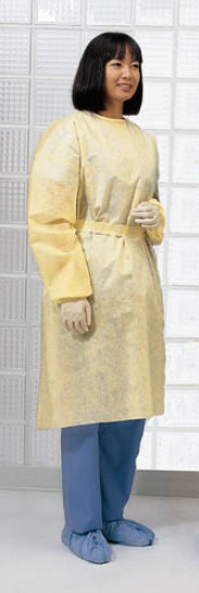 Cardinal Health™ Isolation Gown, Extra Large, Yellow, PK/10