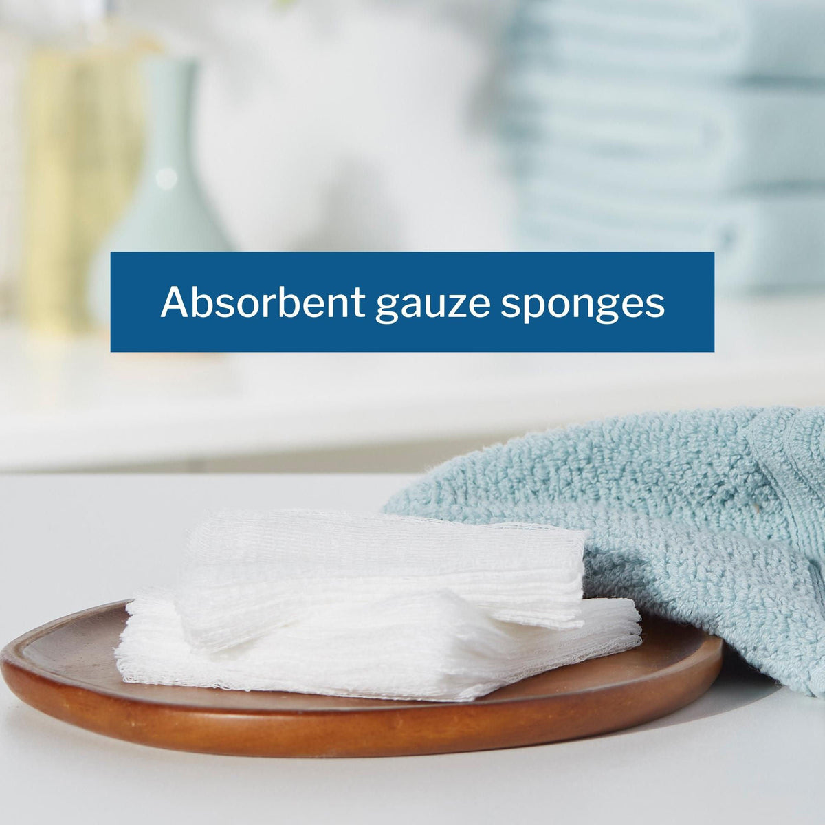 McKesson Gauze Sponge, 4 x 4 Inch, Eight Ply