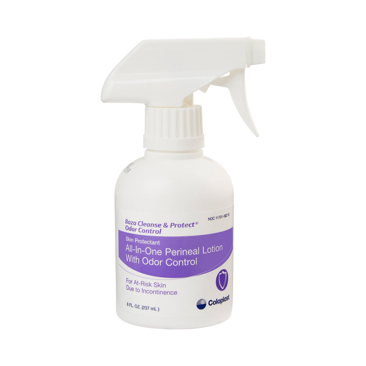 Baza Cleanse and Protect® Perineal Wash w/ Odor Control, Scented, 8 oz. Bottle, CS/12