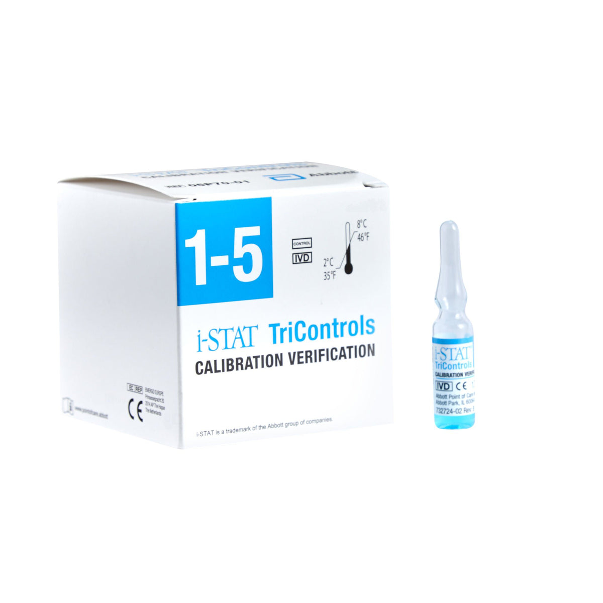 iSTAT® Tricontrols Calibration Verification Set, EA/1