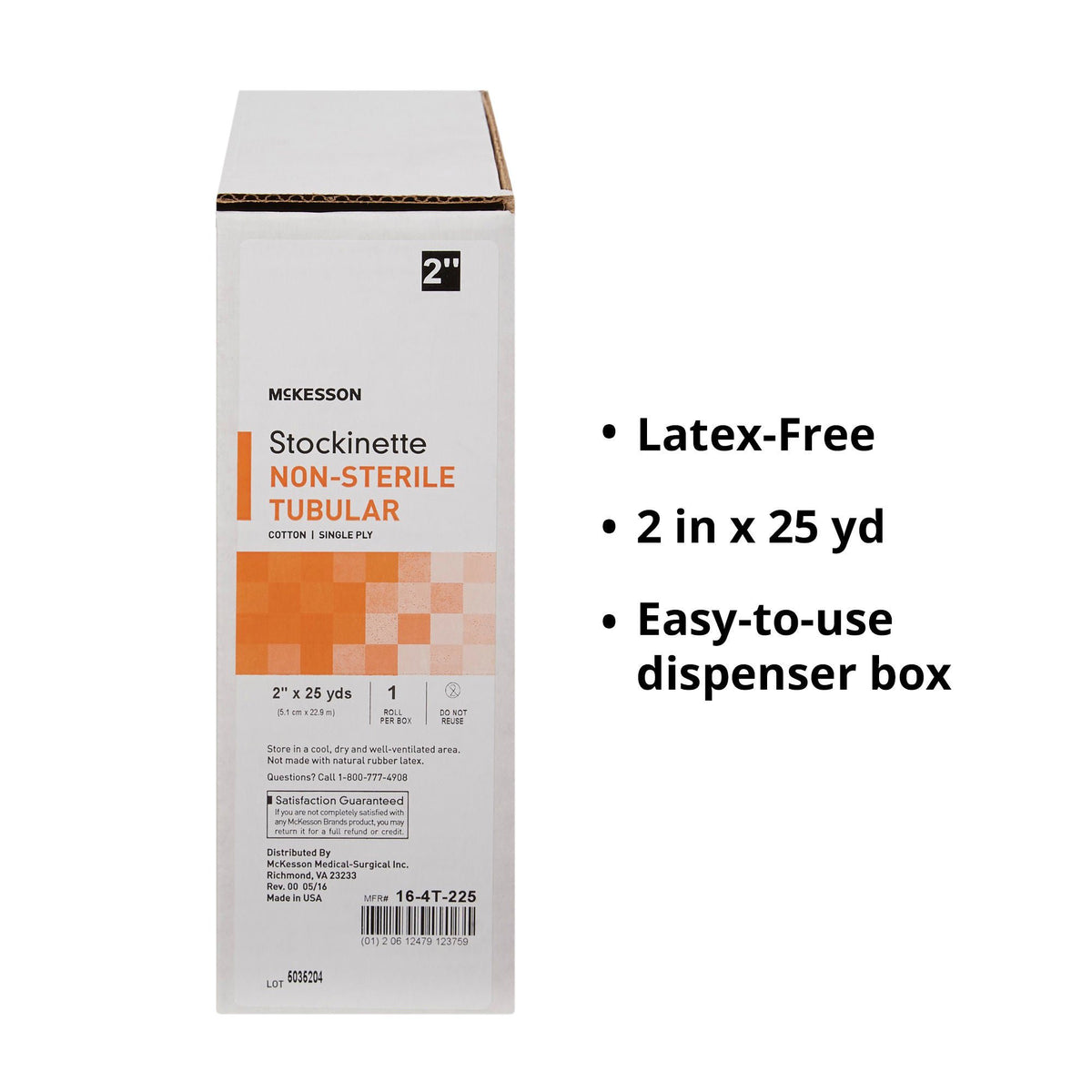 McKesson Beige Cotton Tubular Stockinette, 2 Inch x 25 Yard