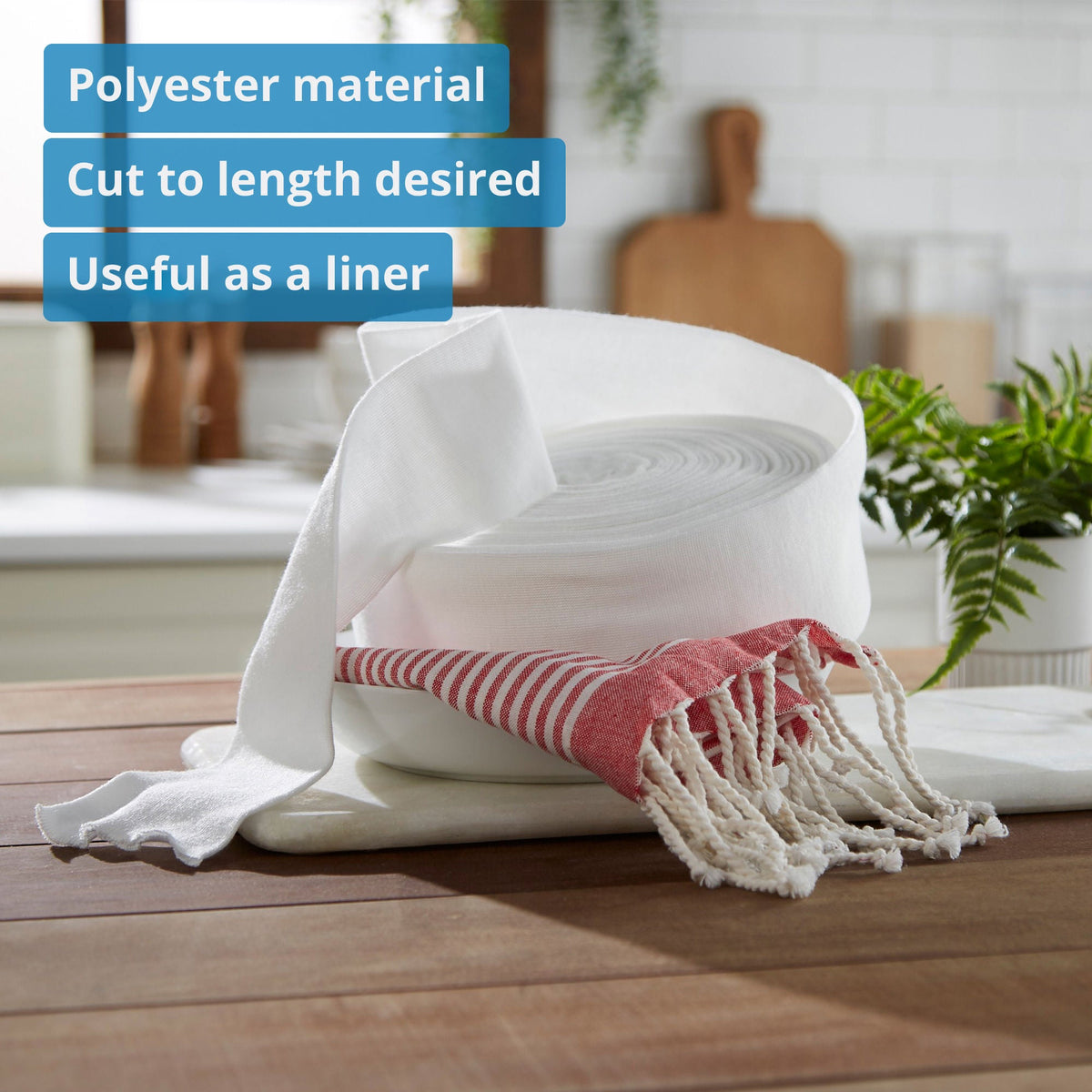 McKesson White Polyester Tubular Stockinette, 3 Inch x 25 Yard