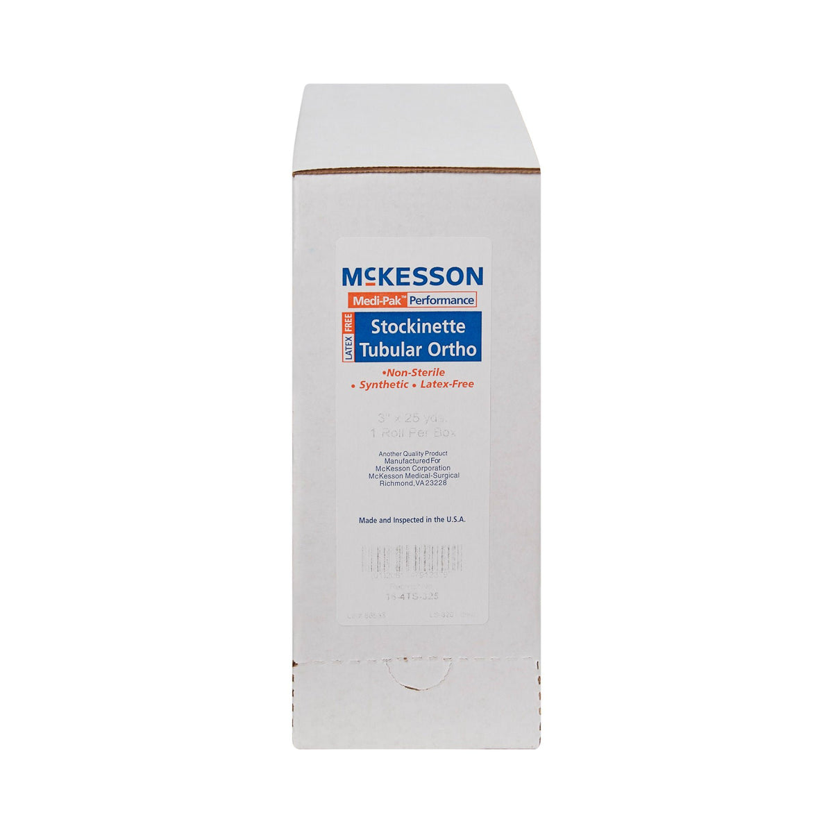 McKesson White Polyester Tubular Stockinette, 3 Inch x 25 Yard