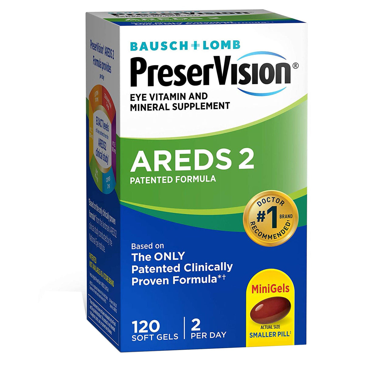 PreserVision® Areds 2 Ascorbic Acid / Vitamin E Eye Supplement