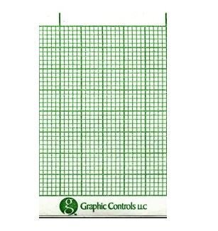 PAPER, CHART PHYSIO SNGL CHANNEL GRN GRID 50MMX100' (10/BX 5, BX/10