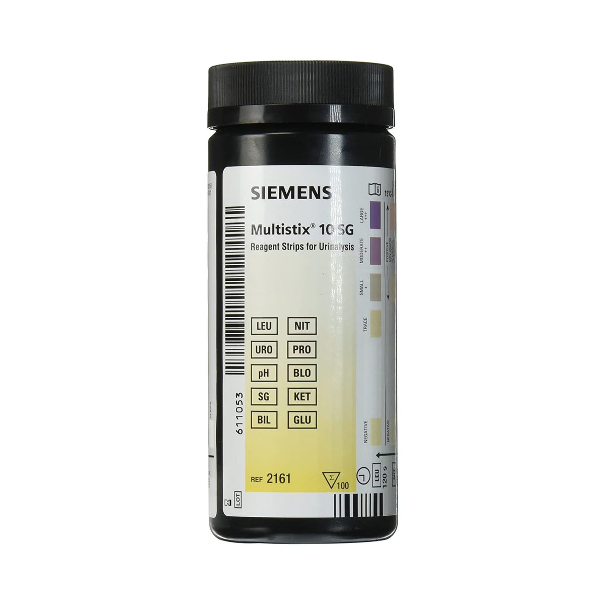 Multistix® 10 SG Urinalysis Reagent, General Chemistry tests