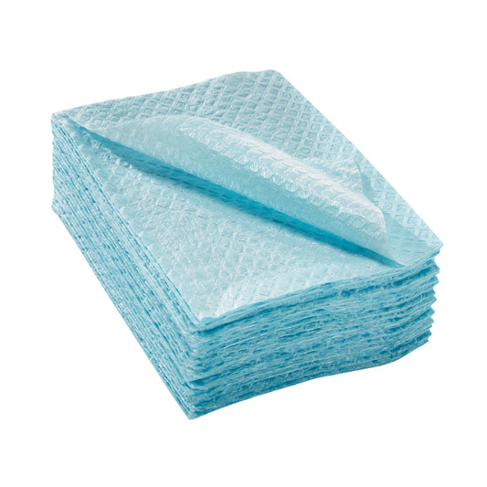 McKesson Deluxe Nonsterile Blue Procedure Towel, 13 x 18 Inch