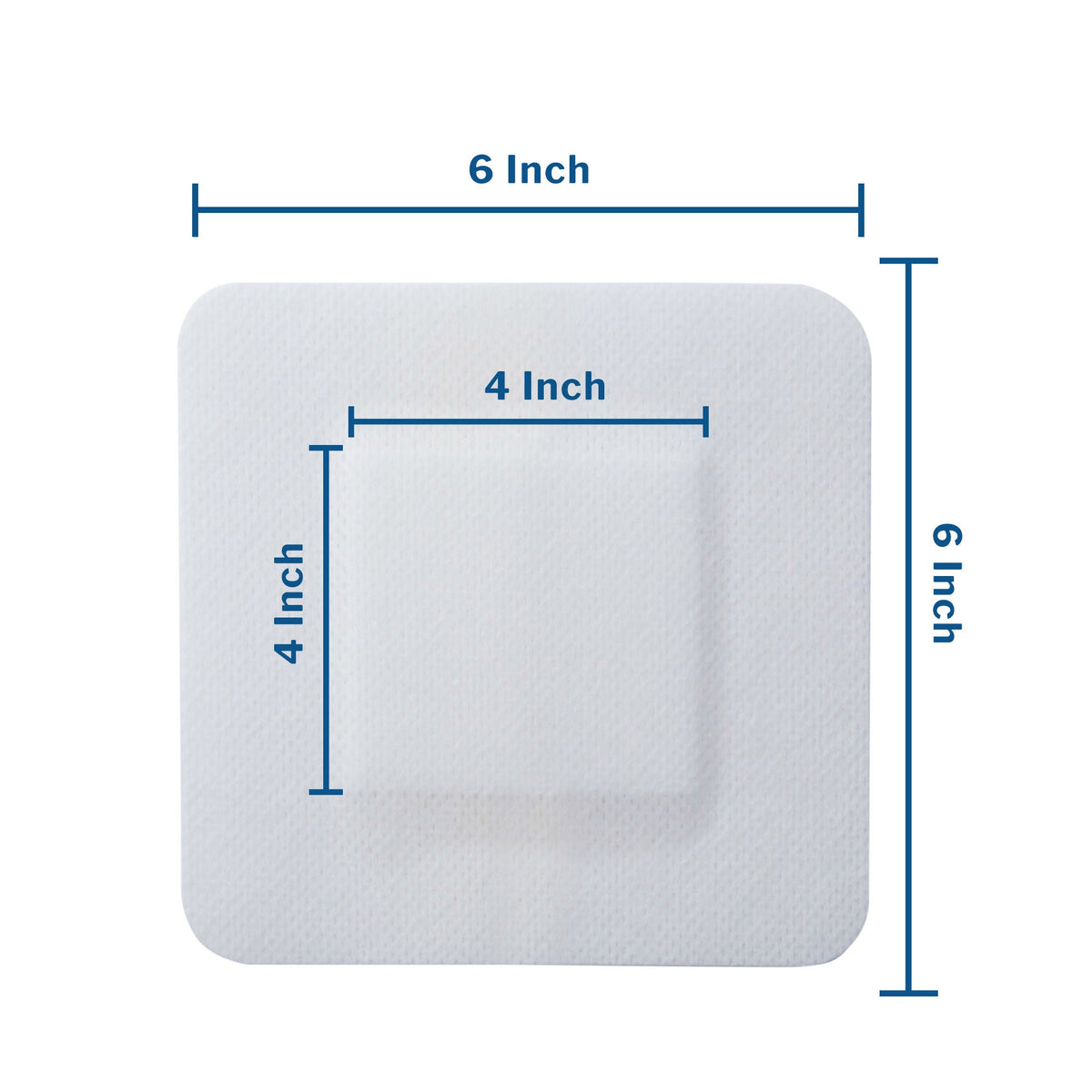 McKesson Adhesive Dressing, 6 x 6 Inch