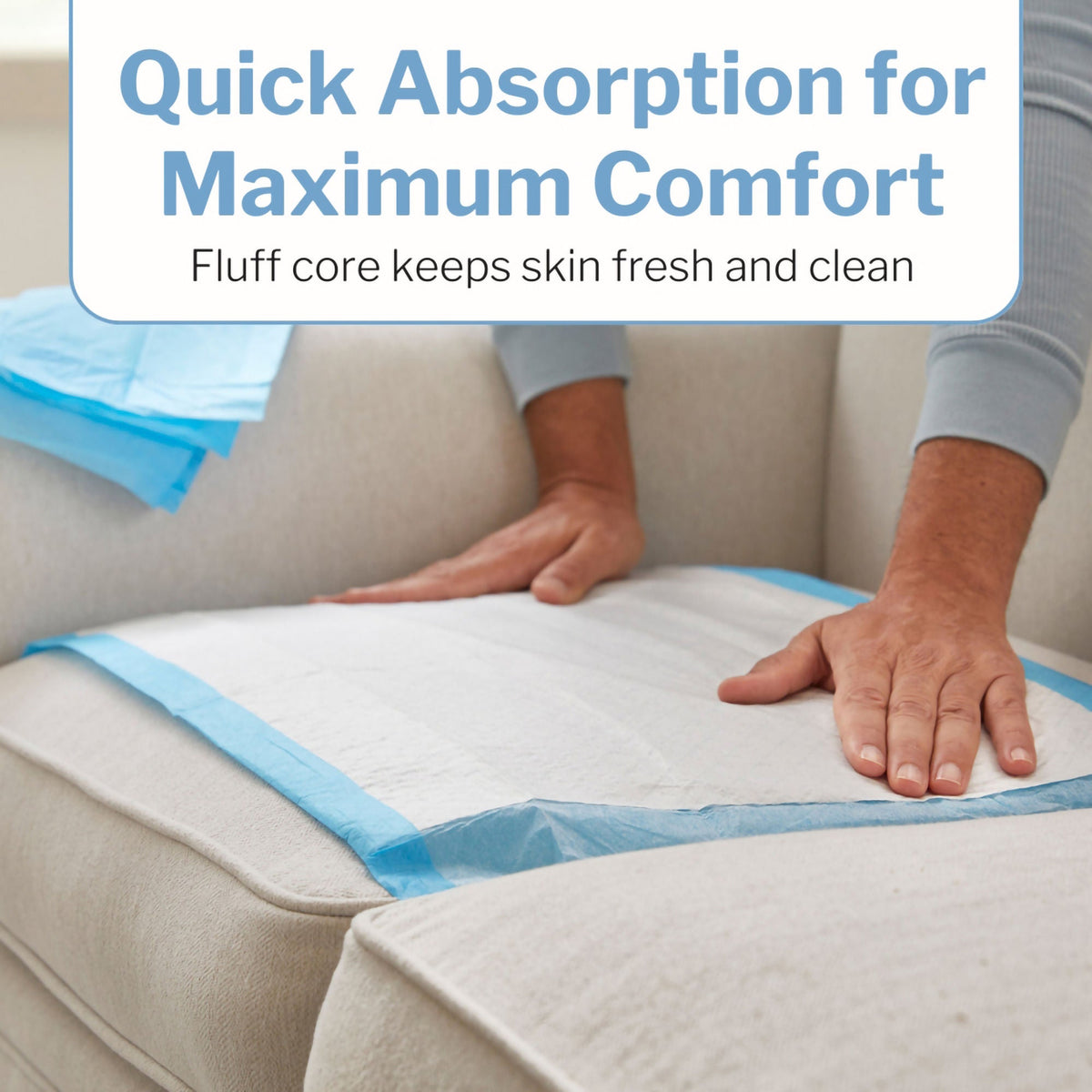 McKesson Procedure Underpad, 23 x 24 Inch
