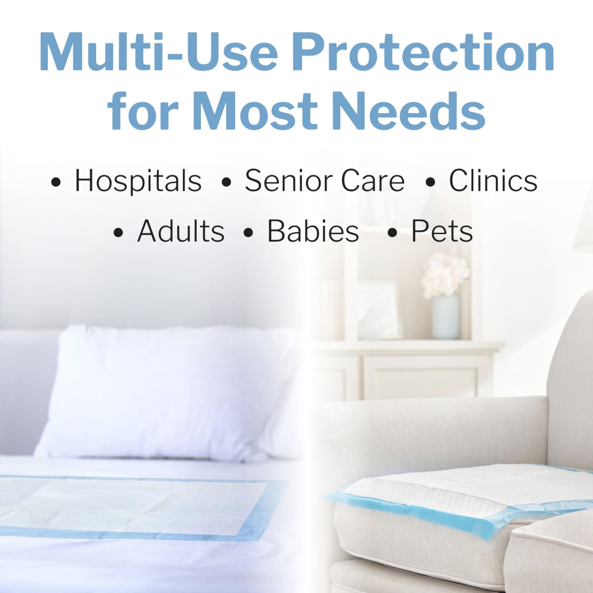 McKesson Procedure Underpad, 23 x 24 Inch