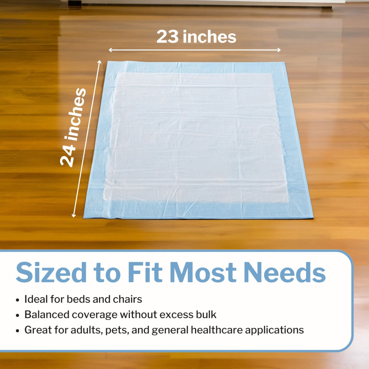 McKesson Procedure Underpad, 23 x 24 Inch