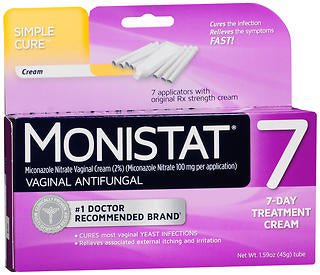 Monistat® 7-Day Vaginal Antifungal Cream, EA/1