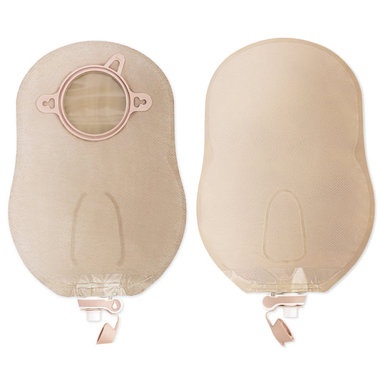 POUCH, URO OST NEW IMAGE 2PC 21/4" FLANGE BGE (10/BX)