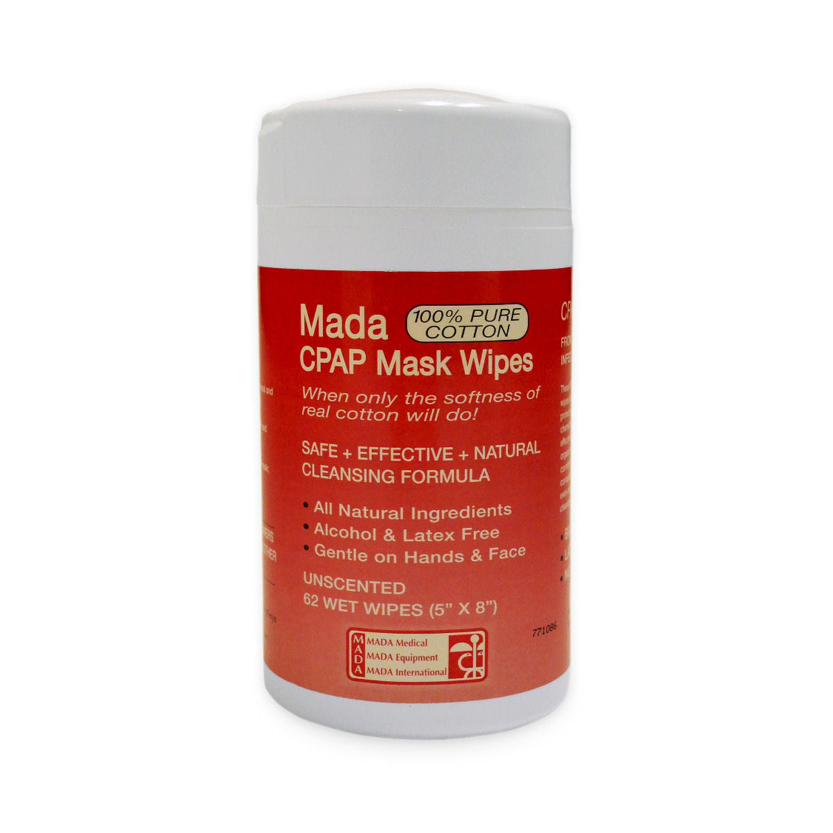 Mada Medical Products CPAP Mask Wipe, CT/1