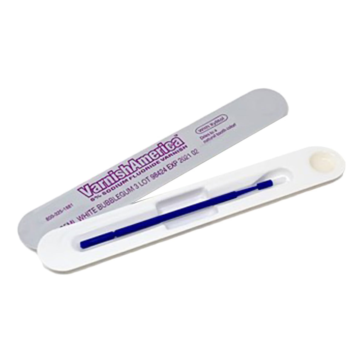 VARNISH, TOOTH WHT AMERICA BUBBLE GUM .25ML (200/BX), BX/200