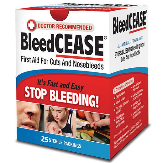 BLEEDCEASE, NOSEBLEED/CUT COAGS), BX/25