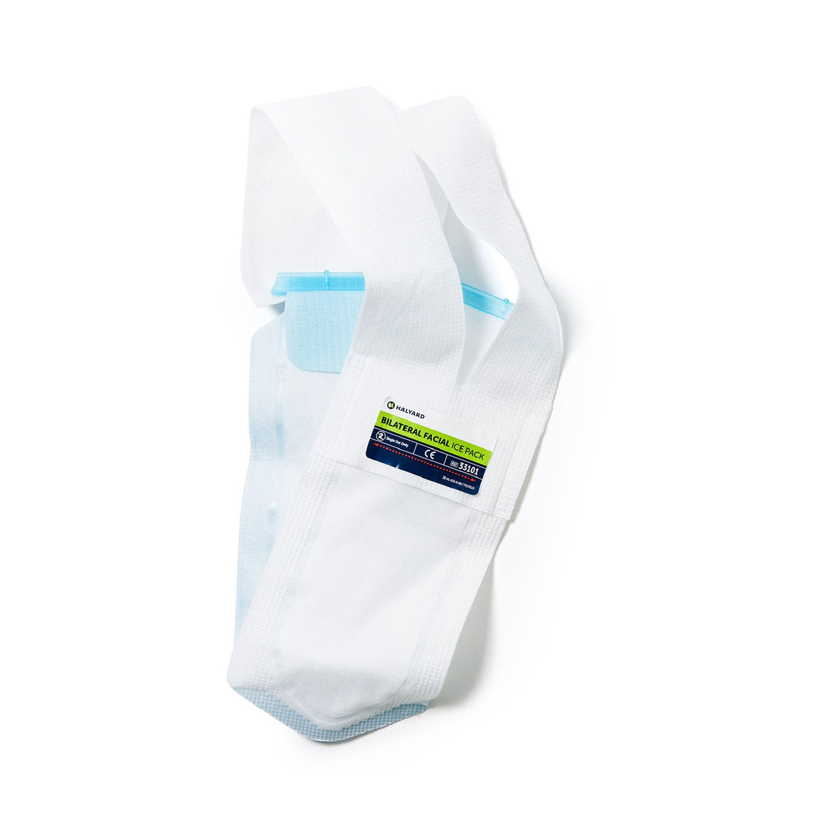 Halyard Bilateral Facial Ice Bag, 5 x 12 Inch, EA/1