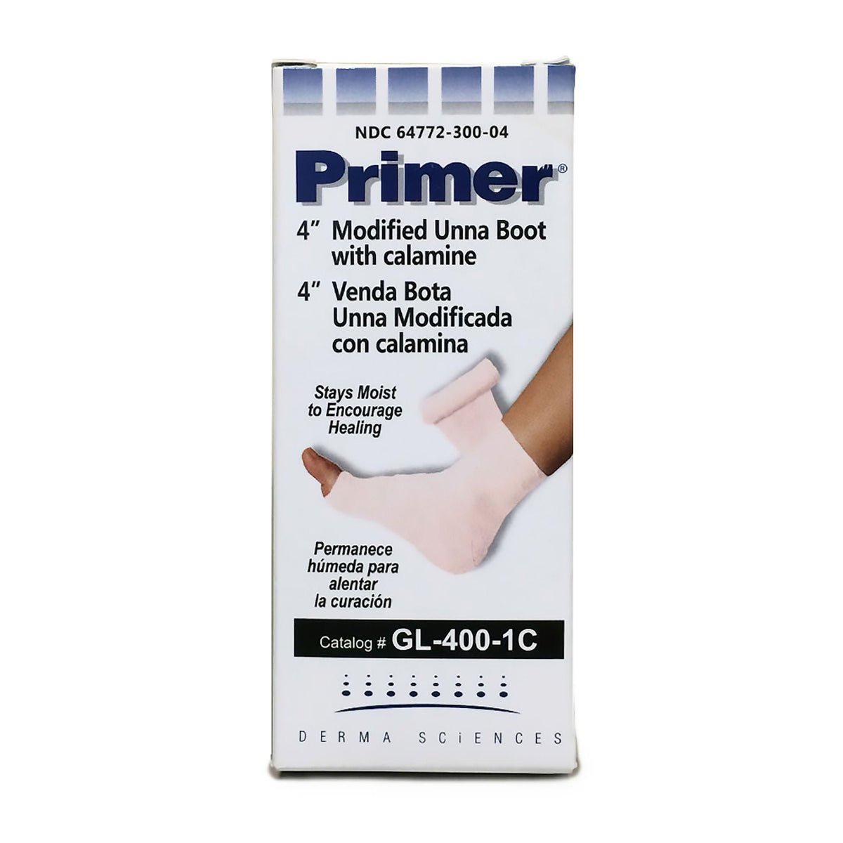 Primer® Unna Boot with Calamine / Zinc Oxide, 4 Inch x 10 Yard, EA/1