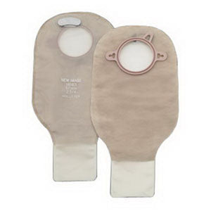 New Image 2-Piece Drainable Pouch 2-3/4" with Filter, Transparent