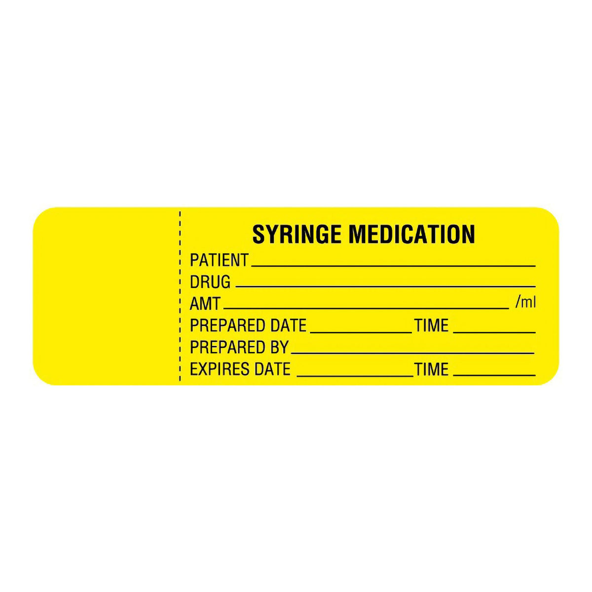 UAL™ Irrigation Solution/Medication Label, 3 x 1 Inch, RL/1
