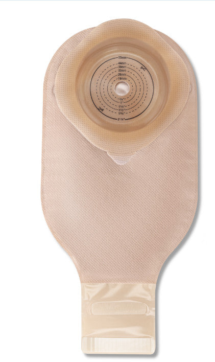 Premier CeraPlus 1-Piece Soft Convexity Drainable Pouch, Full Border, Cut-to-Fit 2-1/8", With Viewing Option, With Filter