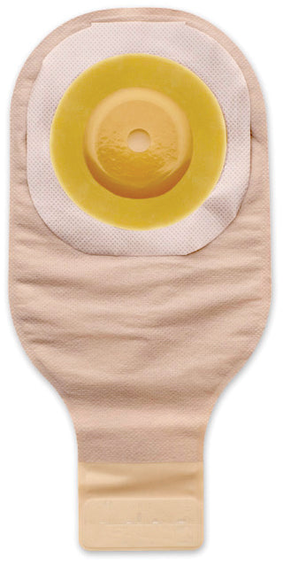 Premier Convex Flextend Drain Pouch with Belt Tab and Tape Border , Transparent Lock n Rol