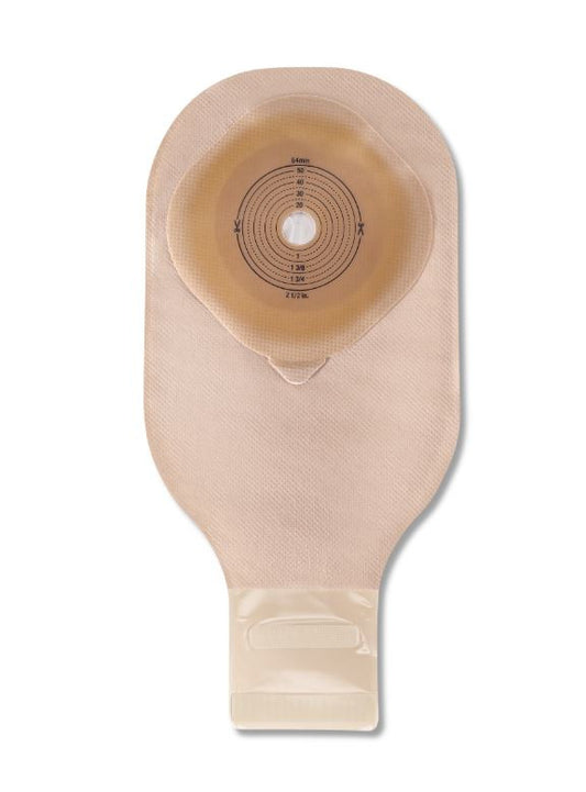 Premier CeraPlus 1-Piece Flat Drainable Pouch, Full Border, Cut-to-Fit 2-1/2", Without Filter