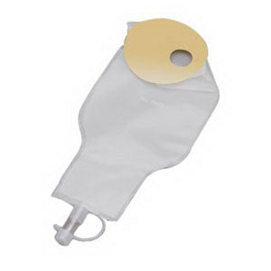 Drainable Fecal Collector with SoftFlex Skin Barrier, Large, 12"