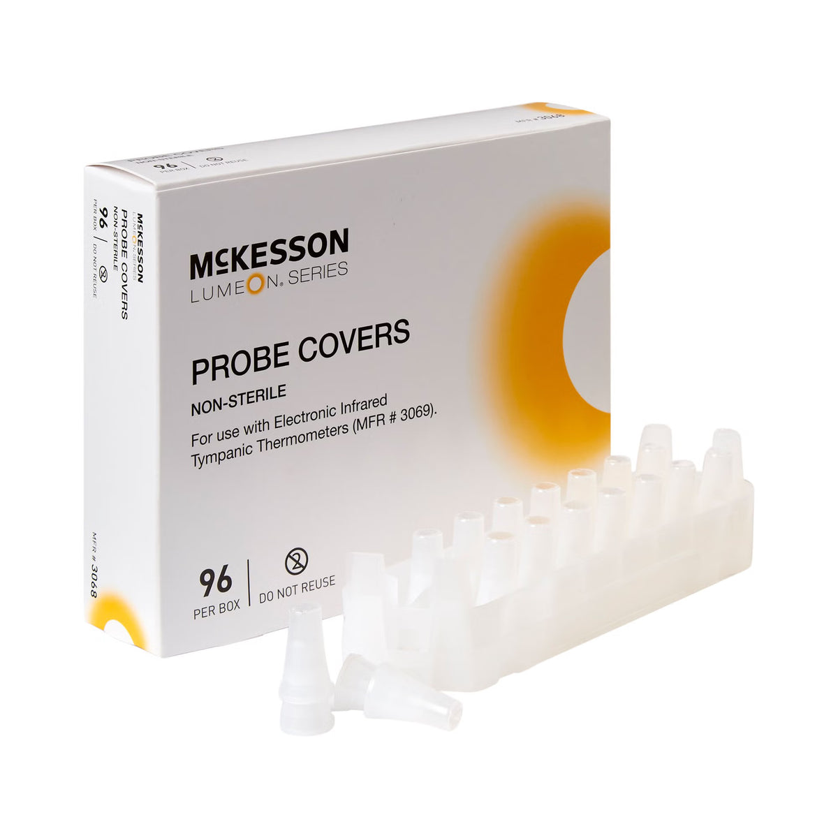 McKesson Lumeon™ Tympanic Thermometer Probe Cover, BX/96