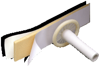 Uro-Con Texas-Style Male External Catheter with 2" Tube and Urofoam-2, Large 35 mm