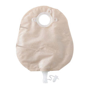 Natura+ Urostomy Pouch with Soft Tap, Transparent with 1-Sided Comfort Panel, 2-1/4"