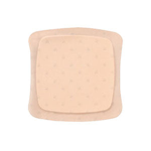 AQUACEL Ag Foam Adhesive Dressing, 8" x 7" Sacral, 4.5" x 5.3" Pad Size
