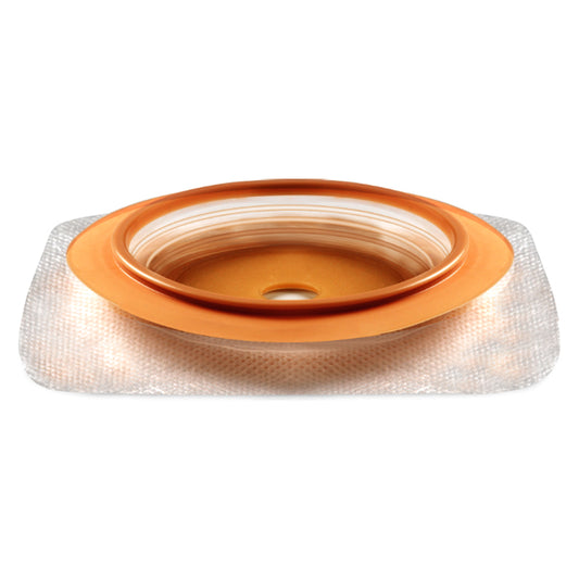 Natura Accordion Cut-To-Fit 1-3/4" Durahesive Skin Barrier With Convexity Hydrocolloid Collar