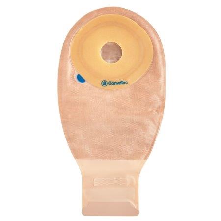 Esteem + One-Piece Drainable Pouch with InvisiClose, Stomahesive, 12" Two-Sided Comfort Panel Opaque, Pre-Cut 1-3/8"