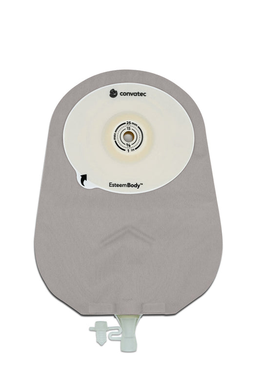 Esteem Body Urostomy 10" Pouch, SC, Soft Convexity, 10-45MM