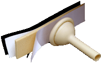 Uro-Cath Molded-Latex Style Male External Catheter with Urofoam-2, Large 35 mm